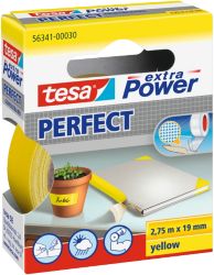 Tesa Extra Power Cloth Tape Yellow 19mm x 275m