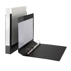 Leitz Softclick Presentation 4 Ring Binder Black A4 30mm