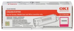 Oki 43381906 Magenta Laser Toner Cartridge