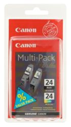 Canon BCI 24 Black Colour Inkjet Cartridge Multipack