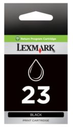 Lexmark No23 Black Inkjet Cartridge 18C1523E
