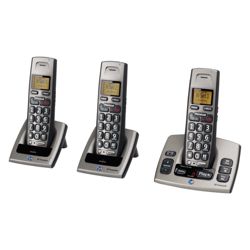 BT Freestyle 750 Trio DECT Cordless Telephone Titanium Grey
