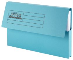 Acco Eastlight Slimpick Wallets 285gsm Blue Pack of 50