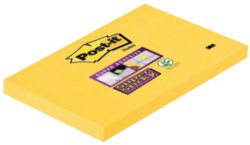 Post it Super Sticky Daffodil Yellow 127mm x 76mm 12 Pack 