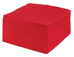Disposable Napkins Red Pk 100