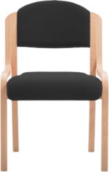 Stacking Chair without Arms Black