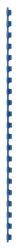 GBC Combbind A4 Plastic Binding Comb Blue 21 Ring 25 Sheet Capacity 6mm 100 Per Pack