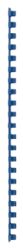 GBC Combbind A4 Plastic Binding Comb Blue 21 Ring 65 Sheet Capacity 10mm 100 Per Pack