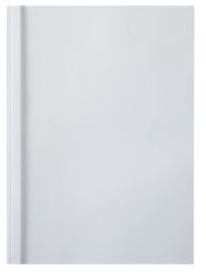 GBC A4 Linen Thermal Binding Covers White 8mm 150 Microns 50 Page Capacity 100 Per Pack