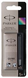 Parker Ink Cartridge Black 5 Pk