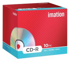 Imation CD R 80 minute 700MB in Slim Jewel Cases 