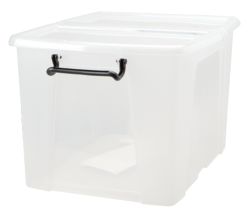 Strata Smart Plastic Storage Box 320H x 395W x 500Dmm 40 Litre