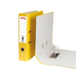 Office Depot Foolscap Lever Arch File Yellow