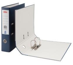 Office Depot Foolscap Lever Arch File Dark Blue