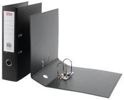 Office Depot Polypropylene Foolscap Lever Arch Files Black