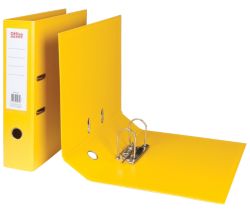 Office Depot Polypropylene Foolscap Lever Arch Files Yellow
