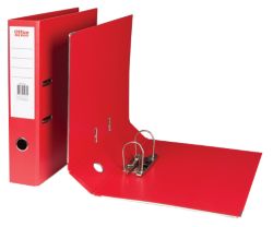 Office Depot Polypropylene Foolscap Lever Arch Files Red