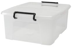 Strata Smart plastic Storage Box 190H x 395W x 500D mm 24 Litre