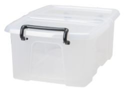 Strata Smart Plastic Storage Box 170H x 295W x 400D mm 12 Litre