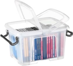 Strata Smart Plastic Storage Box 170H x 225W x 300Dmm 6 Litre