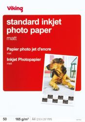 Office Depot Everyday Inkjet Photo Paper Matte A4 165gsm