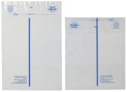 Post Safe Extra Strong Polythene Envelopes Clear with Print 240 x 320mm 20 Per Box