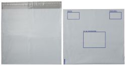 Post Safe Extra Strong Polythene Envelopes White Opaque 460 x 430mm 10 Per Box