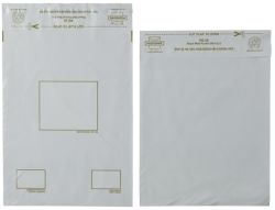 Post Safe Bio Degradable Polythene Bags 240 x 320mm Pack 20