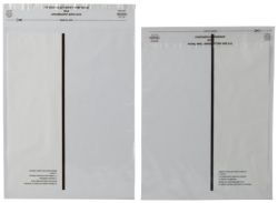 Post Safe Lightweight Polythene Envelopes 150 Gauge Clear with Print 235 x 310mm 100 Per Box