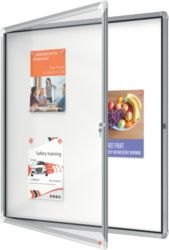 Nobo External Glazed Swing Door Case Metal Backed 1040L x 1020W x 45Dmm