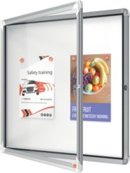 Nobo External Glazed Swing Door Case Metal Backed 690L x 750W x 45Dmm