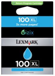 Lexmark 100XL Original Cyan Printer Ink Cartridge 14N1069E