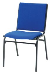 GGI Galaxy Stacking Chair Blue Fabric