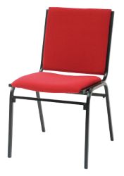 GGI Galaxy Stacking Chair Burgundy Fabric