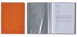Leitz Bebop Display Book Orange 20Pkt