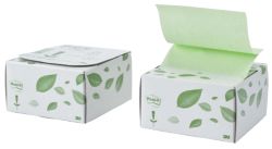 Post itRecycled Leaf Design Desk Grip Dispenser and Pad 76mm x 76mm 1 pad per pack