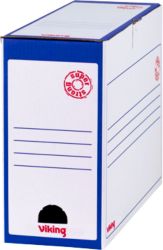 Office Depot Super Strong Easy Assembly Transfer File Blue Pack of 10