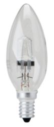 Halogen Reflector Bulb 28W Clear Small Edison Screw Fixing 