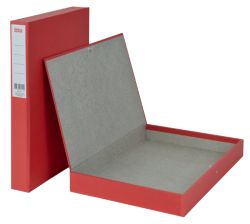 Office Depot Coloured Box Files Slimline Red