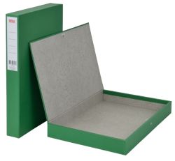 Office Depot Coloured Box Files Slimline Green