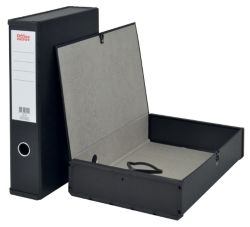 Office Depot Pvc Box File Foolscap Black