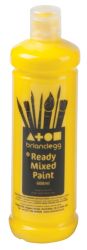 Ready Mix Paint 600ml Yellow 6 Bottles