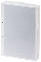 A4 Graph paper 1 5 10mm squares 2 hole punched