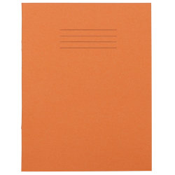 7mm Squared 226 x 178mm 80 Page Exercise Books Orange 100 Per Box 