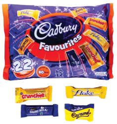 Cadburys Chocolate Variety Treatsize Pack 420g Pack