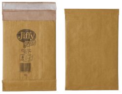 Jiffy Padded Bag Peel Seal Bag No 0 132 x 235mm 10 Per Box
