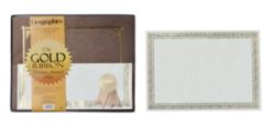 Gold Ribbon Deluxe Award Kit Gold 6 Per Pack
