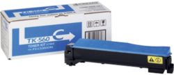 Kyocera TK 560C Cyan Laser Toner Cartridge