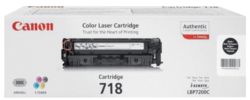 Canon 718BK Black Laser Toner Cartridge