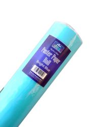 Bright Ideas Poster Paper Roll Bright Blue 76cm x 50m